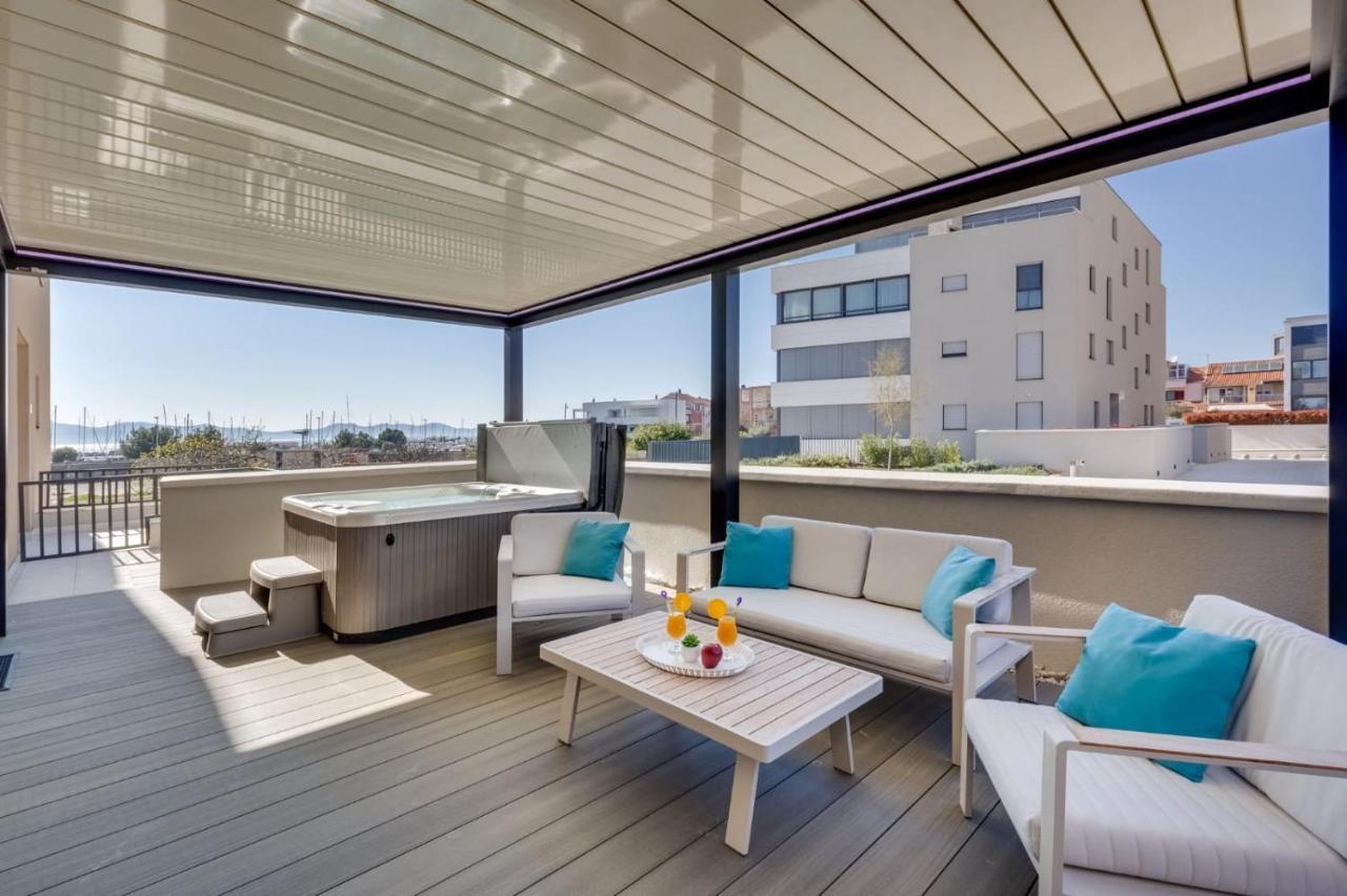 Shell Luxury Residences With Pool And Whirlpool ザダル エクステリア 写真
